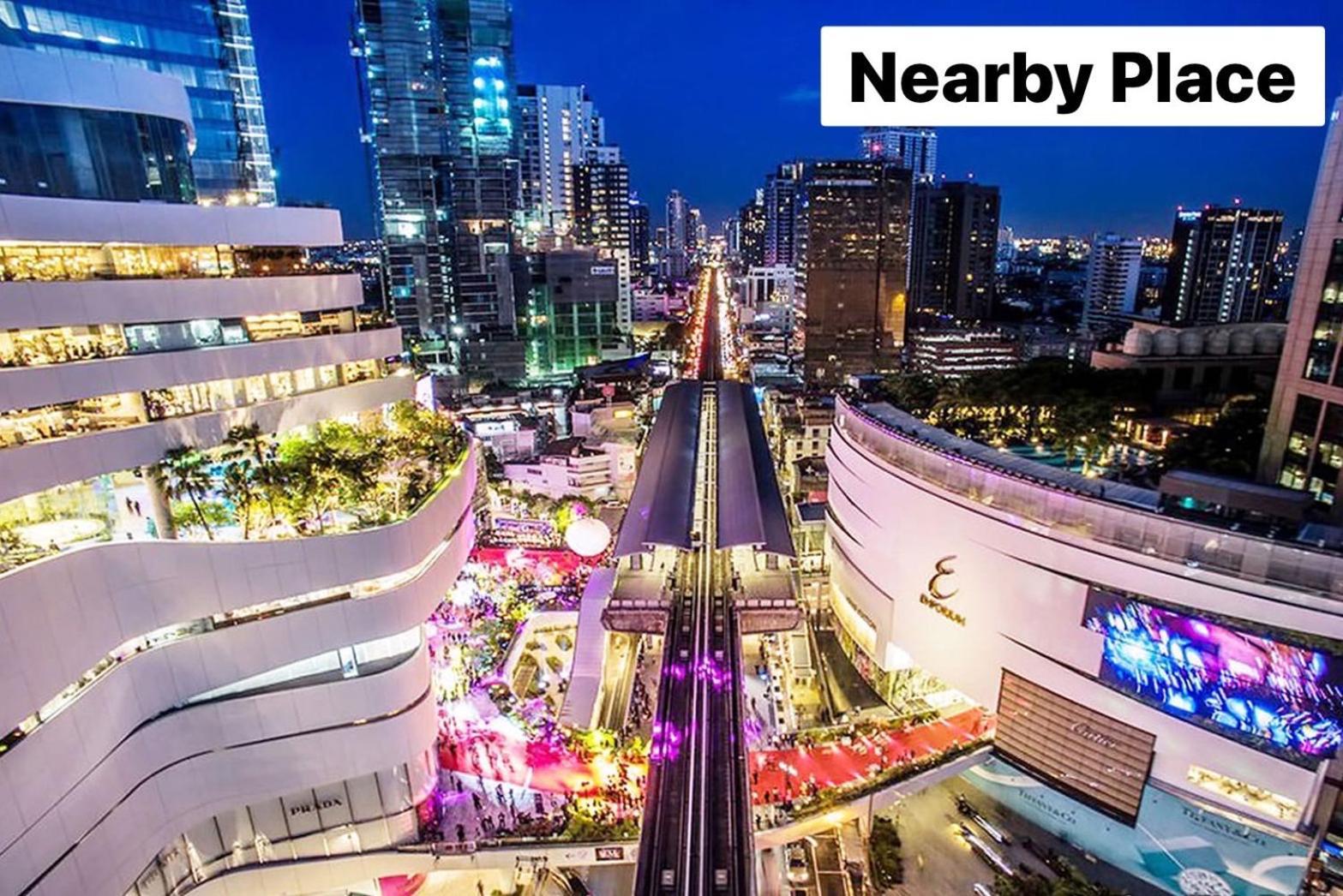 3 Bed 3 Bath / Luxury / 1 Min Walk To Bts Asok อพาร์ทเม้น *